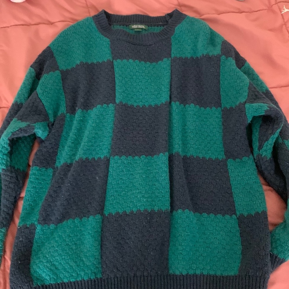 thrifted sweater